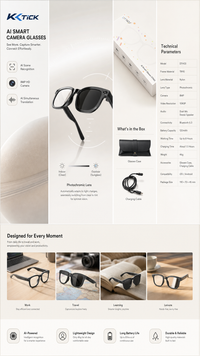 WearProx Vision Smart Glasses on model lifestyle