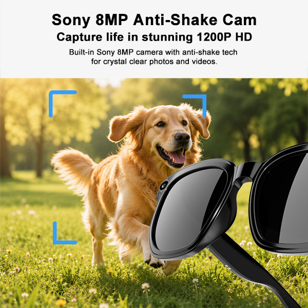 WearProx Vision Smart Glasses – Black