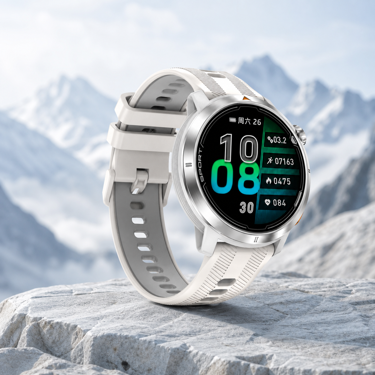 XG9 Smart Watch Gunmetal Black Side